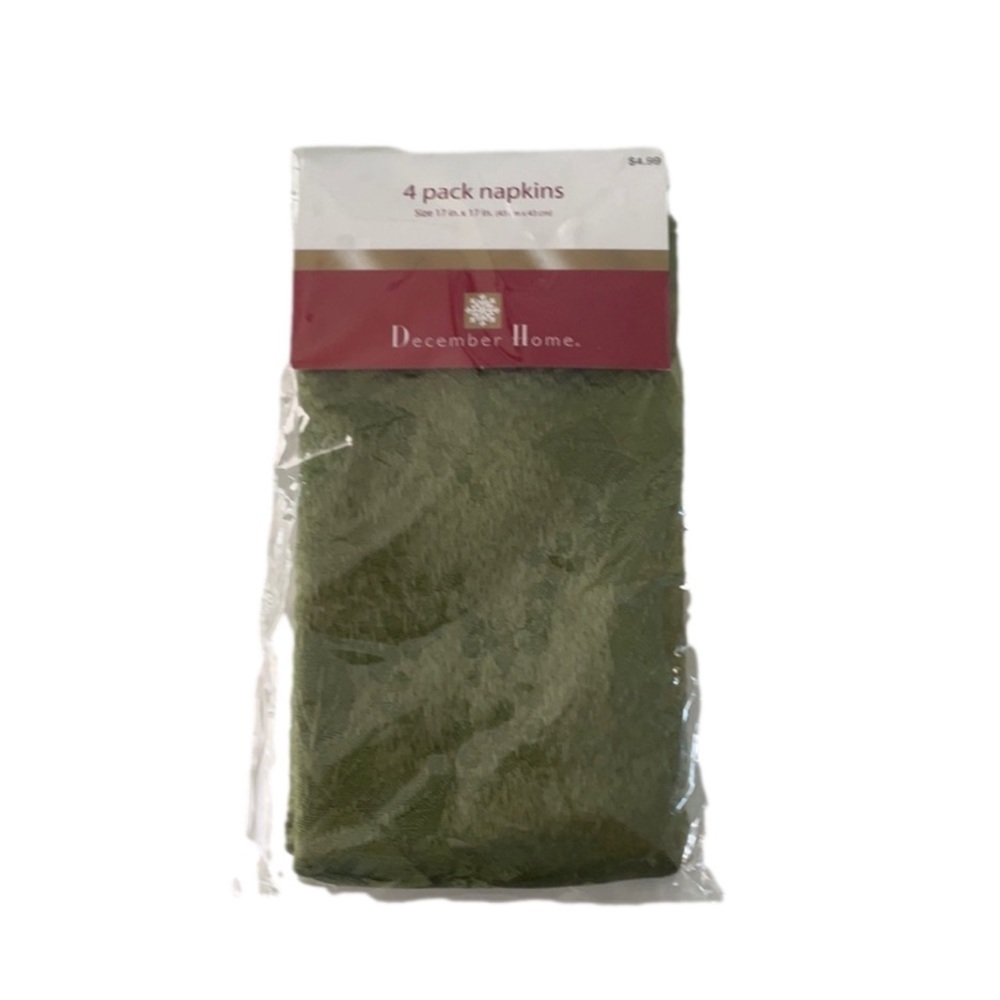 Holiday Cloth Napkins New In Package